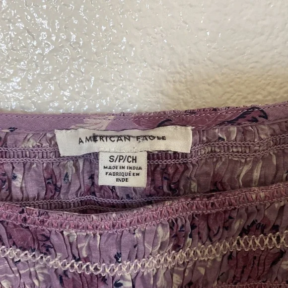 NWOT American Eagle floral top - Picture 3 of 4